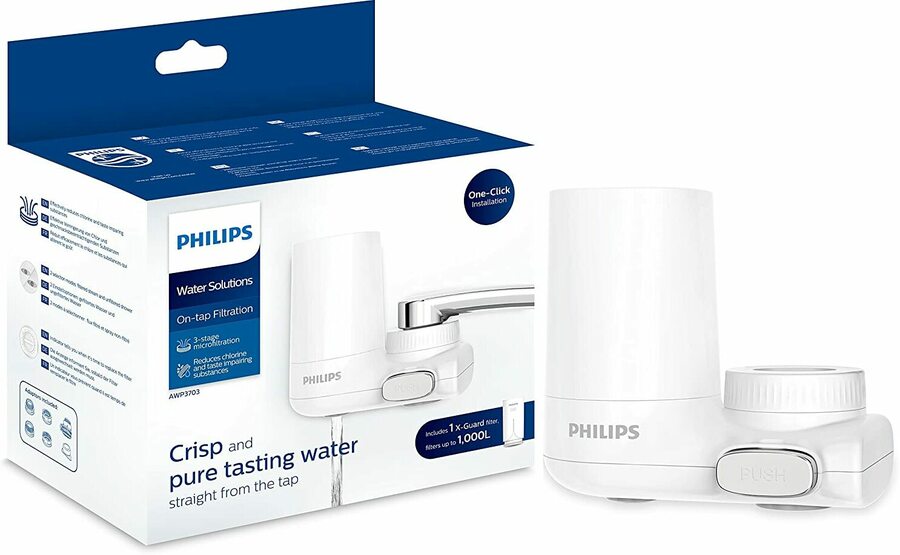 Philips X-Guard on Tap Water Filter $36.09 and Spare Cartridges
