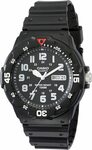Casio Black Diver Look Analogue Mrw200h-1B Watch $36.75 + Delivery ($0 with Prime/ $39 Spend) @ Amazon AU
