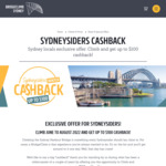 [NSW] Receive Up to $100 Digital Mastercard Cashback for Adult Day Climbs for Sydney Locals @ BridgeClimb