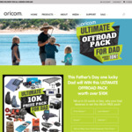 Win an Ultimate Offroad Pack (CB Radios, Awning, Chest Freezer & More) worth over $10,000 from Oricom