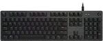 Logitech G512 Mechanical Gaming Keyboard Tactile Black (GX Brown Switch) $103 + Delivery ($0 C&C/ in-Store/ Metro) @ Officeworks