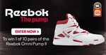 Win 1 of 10 Pairs of the Reebok Omni Pump II from NBL