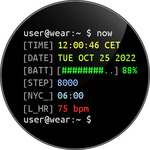 [Android, WearOS] Free Watch Faces - Awf Terminal (Was $1.19), Awf Rush E (Was $1.49) @ Google Play