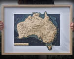 10% off Australia Wooden Topographic Contours Maps (Small 30x38cm $261) + Delivery ($0 SYD C&C) @ Origin Maps