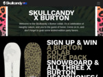 Win a Skullcandy x Burton Prize Pack Worth up to $1,369.84 from Skullcandy