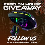 Win 1 of 3 EPSILON Gaming Mice from Lycan Gaming Australia