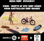 Win in The Megasurf Giveaway worth over $4000 from Boardsox