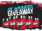 Win 1 of 5 Red Razz 100 Serving Tubs from Gamer Supps