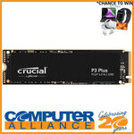 [eBay Plus] Crucial 4TB PCIe NVMe M.2 2280 SSD's: P3 Gen 3 $287.82, P3 Plus Gen 4 $311.22 Delivered @ Computer Alliance eBay