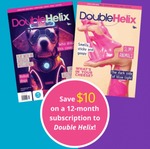 Double Helix Discount Magazine Subscription - 12-Month $62 (Save $10), 24-Month $120 (Save $12) @ CSIRO Publishing