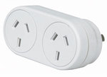 Double Adapter $0.25 + Postage/Free in Store Pickup Officeworks Online Only