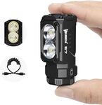 Wuben E7 Mini Rechargeable Dual LED Flashlight, 1800lm, USB-C $32.99 Delivered @ Newlight Amazon AU