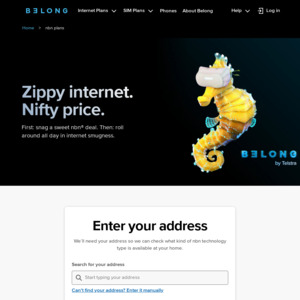 Free $80 SIM Starter Pack with Any nbn Plan @ Belong
