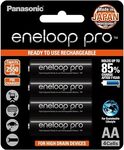 Panasonic Eneloop Pro AA Rechargable Batteries 4-Pack $22 ($19.80 S&S) + Delivery ($0 with Prime/ $59 Spend) @ Amazon AU