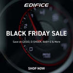 Casio Edifice Watches from $69.95 Delivered @ Casio Australia