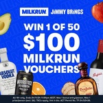 Win 1 of 50 $100 Milkrun Vouchers from Milkrun + Jimmy Brings