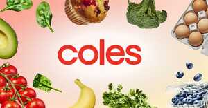 20% off Coles Order (Max Discount $15) + Delivery ($0 with DashPass) & Service Fees @ DoorDash