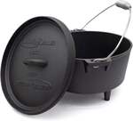 Cast Iron Camp Oven - 4.5QT $17.99 (RRP $64.99) + Delivery ($0 MEL/BNE C&C/ in-Store) @ Aussie Traveller