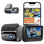 [Prime] DDPAI Z60 4K+1080P Dash Cam Front & Rear $159.99 Delivered @ DDPAI Official via Amazon AU
