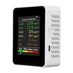 Air Quality Monitor, 6-in-1 Multifunction, $33.19 + Delivery ($0 with Prime / $59 Spend) @ ExPlaza via Amazon AU