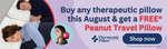 Buy Any Therapeutic Pillow & Get a Free Peanut Travel Pillow + Delivery ($0 VIC C&C) @ Statewide Home Health Care