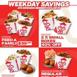 Weekday Savings Deals @ Noodle Box via Ate Rewards