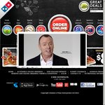 Domino's - 3 Traditional or Value $18 Pickup - 51635 (VIC only)