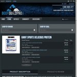 Giant Sports 5lb Delicious Protein - 27g Protein Per Serve For $79.90 + FREE DELIVERY