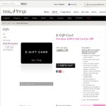 Purchase $100 E-Gift Card for $80 @ Bras N Things