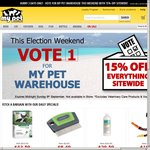 My Pet Warehouse - 15% OFF Sitewide (3 Days Only. Excludes Gift Cards & Some Medications)
