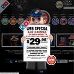 Domino's Pizza Large Traditional/Chef's Best $6, Value Range $5