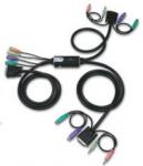 Aten Petite 2 Port PS2 DVI KVM Switch - Cables Built In (CS-62D) $85