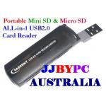 Grab this Smallest  ALL-in-1 USB 2.0 Card Reader SDHC, Micro SD, xD & More $9.95 + FREE Shipping