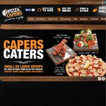 Free Garlic or Garlic & Rosemary Bread ($5.95) with Online Order @ Pizza Capers