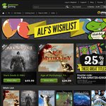 GreenManGaming 4th Birthday 25% OFF Listed Games