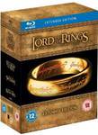 Lord of the Rings Trilogy Extended Edition Blu-Ray box set $37.39 AUD Delivered @ Amazon UK