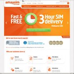 Amaysim UNLIMITED $20 1st Month (Usually $45) Inc 5GB Data + $10 Ref Credit (4G Coming in April)