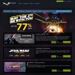 [Steam] May the 4th Be With You - Star Wars Sale - Up To 77% off