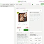 Woolworths Gold Pizza - Calabrese Salami & Mozzarella $7.99 Save $1