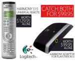 Logitech Harmony 515 & PS3 Adaptor Bundle $99.95 + $6.95 Shipping