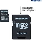 Medion 32GB Class 10 Micro SD Card $17.99 - Aldi