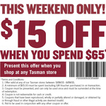Tasman Meats $15 off Voucher for $65 Spend, Ends Sunday 6/9/15