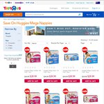 Mega Pack Huggies Nappies $39.99 - with VIP Membership @ Toys R Us