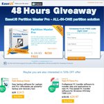 FREE: EaseUS Partition Master Professional v10.8 (Was $40)