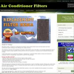 Air Conditioner Filter Media 33% off - Suits All Ducted RC Systems - Free Shipping @ AC Filters