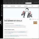 See "The Barber of Seville" at Sydney Opera for $2 (Normally $44), Starts Feb 19, 9AM [Under 30]