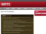 FREE  movie ticket with Hoyts Rewards (membership card to be picked up from the cinema for $10)