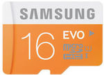 Samsung EVO 16GB MicroSD Card 48MB/s Class 10 + SD Adapter $7.39 Delivered @ PC Byte (eBay)