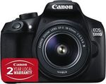 Canon 1300D Single Lens Kit (18-55mm) $383.20, Lenovo Tab 3 $78, Logitech Wireless Mouse $12.80 @ The Good Guys eBay