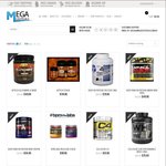 Free Shipping for All Orders over $50 Including Free Shaker @ Megacueticals